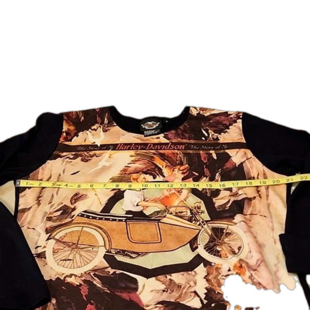 The story of My Harley Davidson long sleeve top XL - Picture 7 of 9